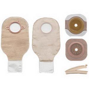 New Image Two Piece Drainable Ostomy Kit Cut to Fit Stoma up to 1 1 4