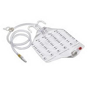 HOL 9839 EA/1 BEDSIDE DRAINAGE ANTIREFLUX BAG 68OZ 2000ML