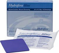 HOL HB4414 BX/10 HYDROFERA BLUE FOAM DRESSING 4IN X 4IN