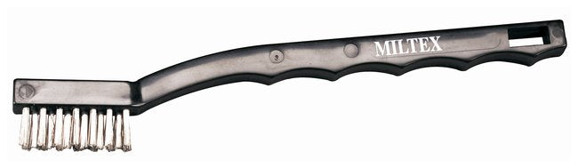 INT 3-1001 PKG/3 INSTRUMENT CLEANING BRUSH STAINLESS STEEL BRISTLE