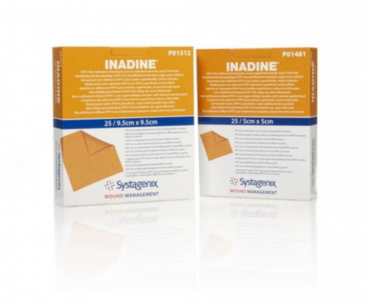 JNJ PO1512 BX/25 Inadine 9.5cmx9.5cm