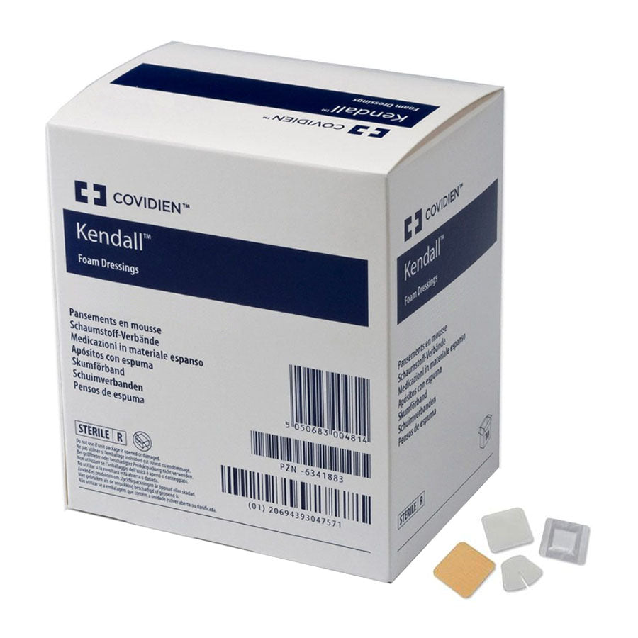 KND 55535 (CS/5) BX/10 FOAM DRESSING, 3.5IN X 3IN