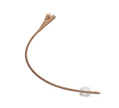 KND 605205IC BX/10 DOVER SILVER FOLEY CATHETER, 100% SILICONE WITH SILVER HYDROGEL COATING, 2-WAY, 5CC, 20FR