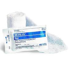 KND 6716 (CS/100) EA/1 KERLIX COTTON GAUZE BANDAGE ROLL 4.5" X 3.1Yds, 8PLY STERILE