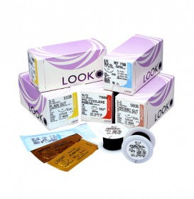 LOOK 922B BX/12 SUTURE 4-0 NYLON BLACK MONO 18 IN WITH C6 NEEDLE