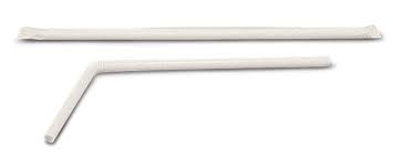 MDL NON02315 CS/1600 WRAPPED FLEXIBLE STRAW, 7 3/4IN