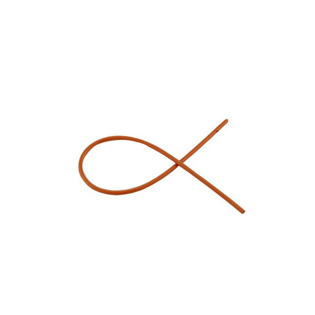 MEDRX 63-5008 BX/100 CLEAR PLASTIC FEMALE PEDIATRIC INTERMITTENT CATHETER 8FR 9IN W/O CONNECTOR,2 EYES