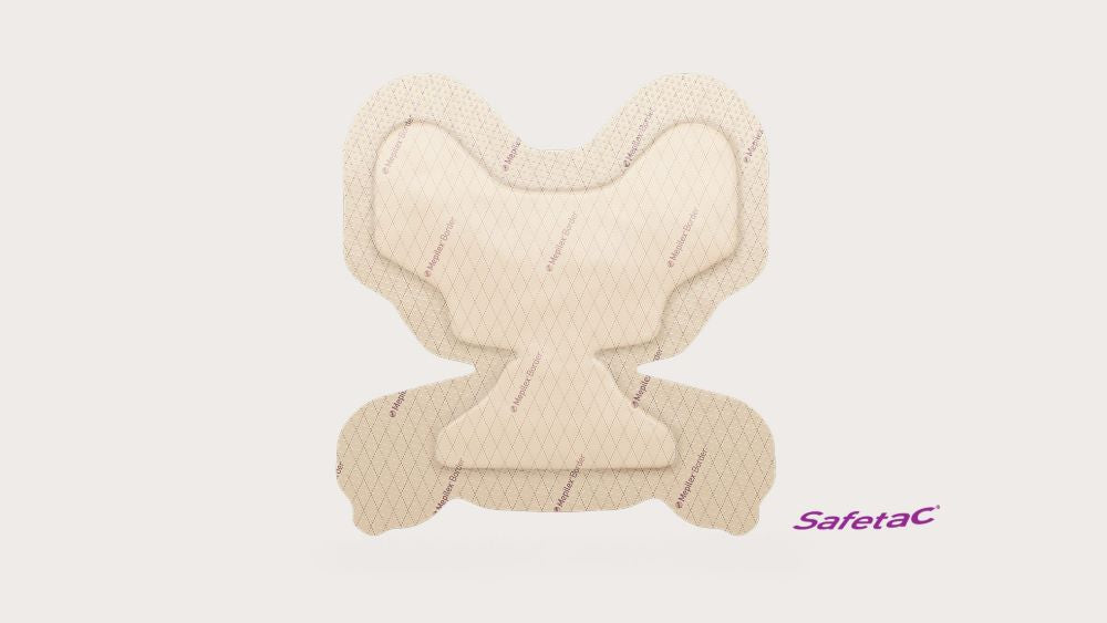 MOL 282790 BX/10 MEPILEX WITH BORDER HEEL DRESSING, 22CM X 23CM