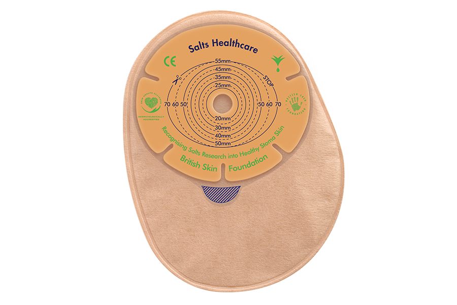 SALT NAL13 BX/30 CONFIENCE NATURAL ADVANCE 1-PIECE LARGE CLOSED POUCH WITH FLEXFIL 7 ALOE-CUT TO FIT 13-70MM