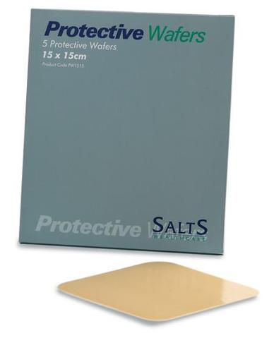 SALT PW1515 BX/5 PROTECTIVE WAFERS, SIZE 15CM X 15CM