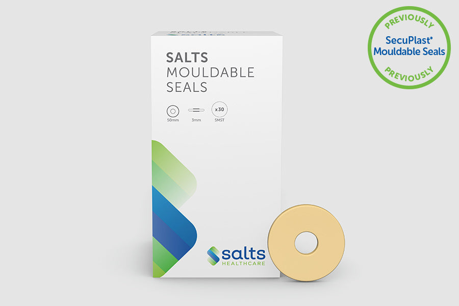 SALT SMSS BX/30 SECUPLAST MOULDABLE SEALS, SIZE STANDARD 50MM