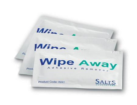 SALT WA1 BX/30 SALTS ADHESIVE REMOVER WIPE.
