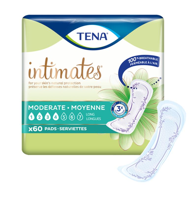 SCA 54375 TENA® Intimates™ Moderate Absorbency Incontinence Pads, Long Length