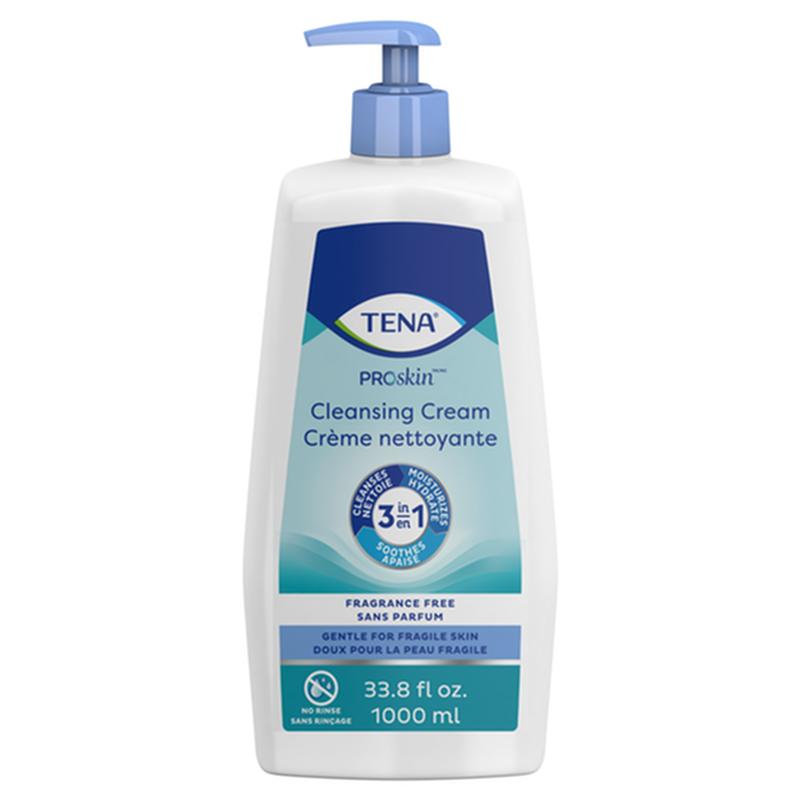 SCA 64415 TENA® ProSkin™ Cleansing Cream - Scent Free 33.8 fl. oz.