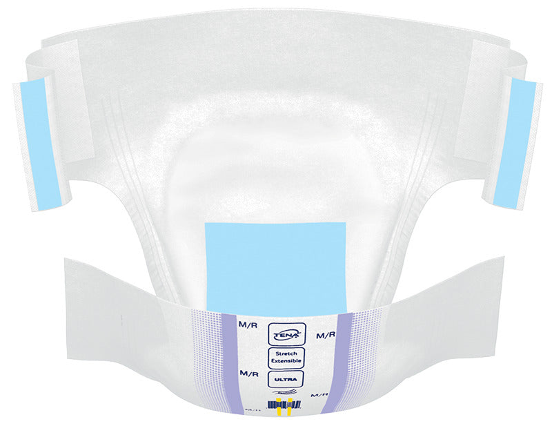 SCA 67802 TENA® Stretch™ Ultra Incontinence Brief, Ultra Absorbency, Medium/Regular