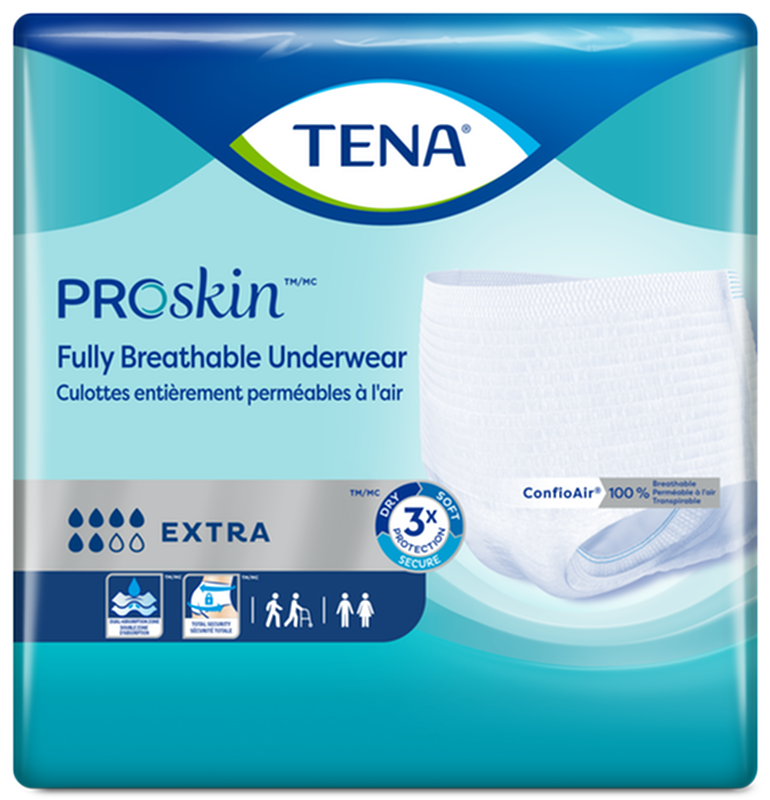 SCA 72518 TENA® Extra Protective Incontinence Underwear, Extra Absorbency, 2X-Large