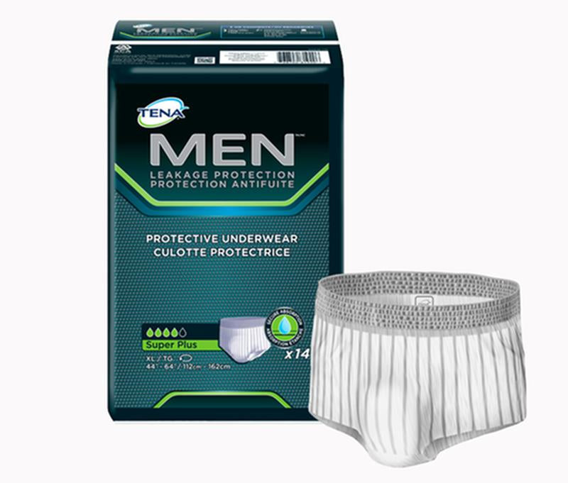 SCA 81920 TENA® MEN™ Protective Incontinence Underwear, Super Absorbency, X-Large