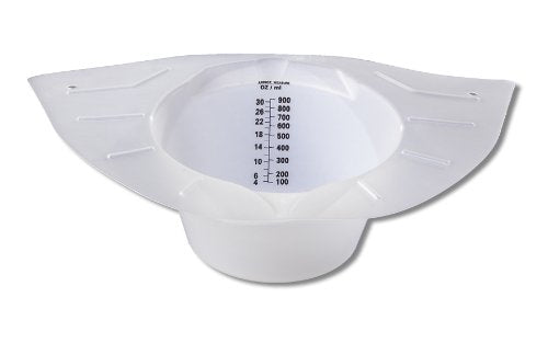 SM 6001 CS/100 PLASTIC SPECIMEN CONTAINER, 800CC WHITE, W/O COVER (MEXICAN HAT)
