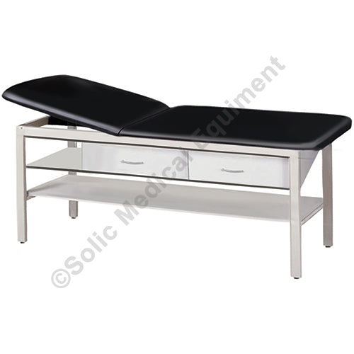 SOL 22401 EA/1 EXAM TREATMENT TABLE WITH SHELF AND 2 DRAWER