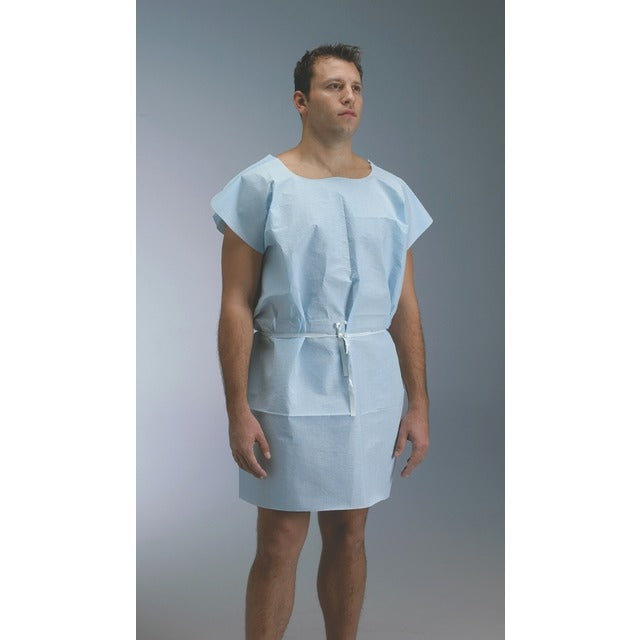 SOU 2291 CS/50 KNEE LENGTH EXAM GOWN.