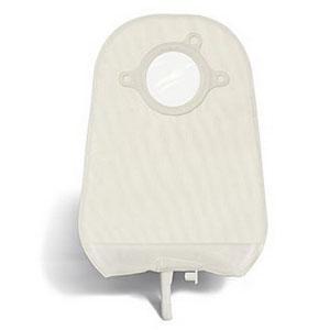 SQU 401538 BX/10 NATURA UROSTOMY POUCH W/ BENDABLE TAP, TRANSPARENT, SIZE 32MM (1 1/4IN), 8IN LENGTH