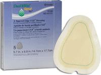 SQU 410510 BX/5 DUODERM SIGNAL DRESSING, 4.5" X 7.5", OVAL/BX