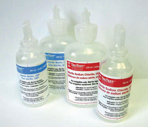 TRU T168000 C/S25 SALINE SODIUM CHLORIDE 0.9%, WITH DUAL FLOW CAP 100 ML SQUEEZE BOTTLE STERILE