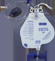 URO 4200 EA/1 DISPOSIBLE NIGHT DRAIN BAG W/ 50IN TUBING, SIZE LARGE 2000ML