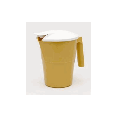 VOLH200-05 CS/100 PITCHER GOLD W/WHITE COVER