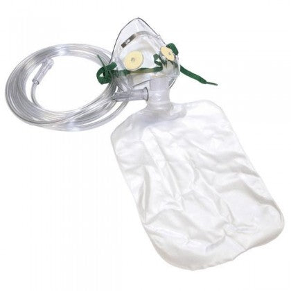 VY P001210 (CS/50)EA/1 AIRLIFE 3-IN-1 OXYGEN MASK ,HIGH-CONCENTRATION WITH SAFETY VENT -ADULT