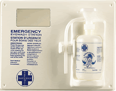 WAS F4558701 EA/1 EYE WASH STATION 16O, W/ EMPTY BOTTLE