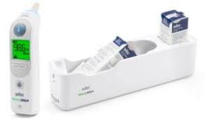 WA 06000-200N EA/ BRAUN PRO 6000 THERMOMETER W/ CRADLE