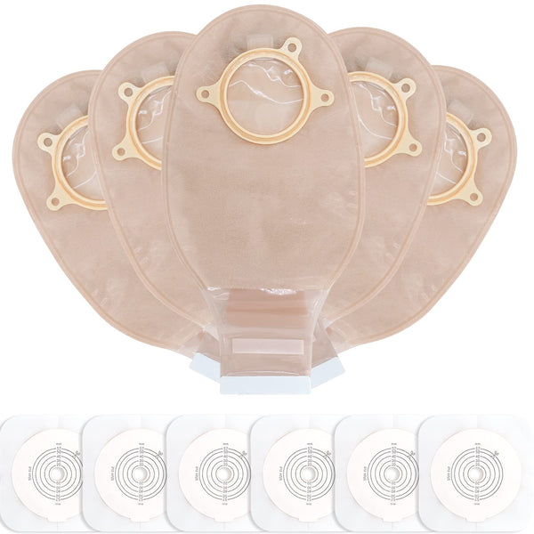 Drainable Two-Piece Ostomy Pouches