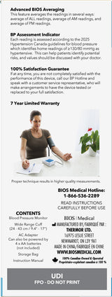 Blood Pressure Monitor Easy Read - 1 Each