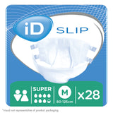 CS/3 (28/PKG) ID SLIP SUPER, MEDIUM, (31"-49"), 3600 ML ABSORBENCY.
