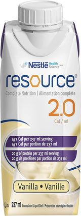 Resource 2.0 Tetra Prisma Vanilla, 24 x 237 ml