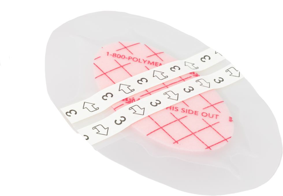 PolyMem® Shapes® Oval Film Adhesive Dressings