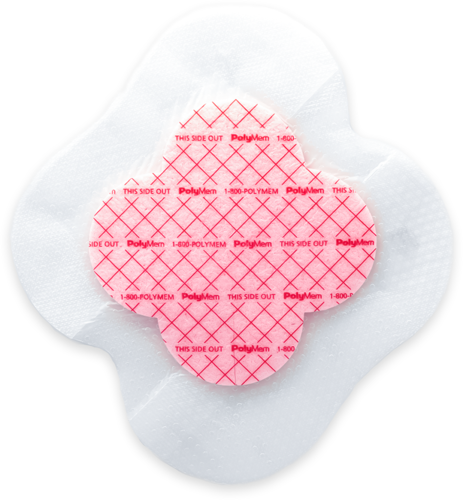 PolyMem® Silicone Border Adhesive Dressings