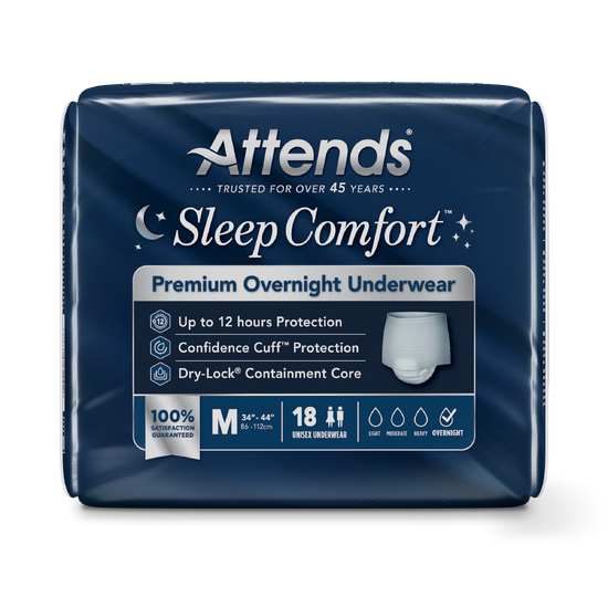Attends - Sleep Comfort™ Premium Overnight Underwear