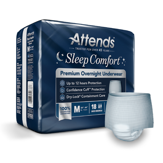Attends - Sleep Comfort™ Premium Overnight Underwear