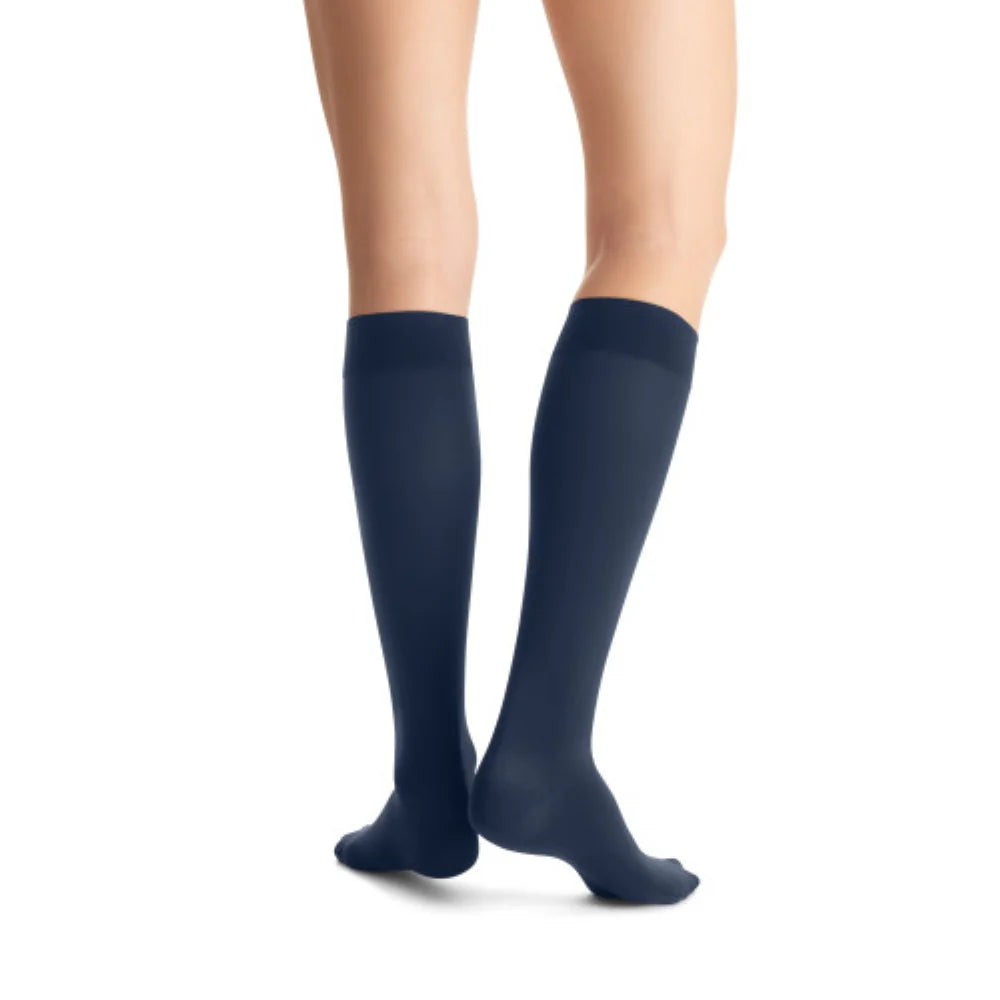 PR/1 JOBST OPAQUE 15-20MMHG KNEE-HIGH CLOSED-TOE SOFTFIT COMPRESSION STOCKING X-LARGE MIDNIGHT NAVY
