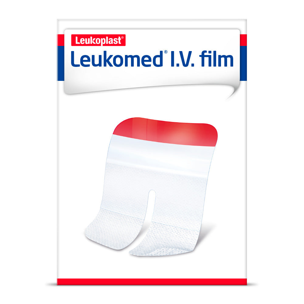BX/50 LEUKOMED IV WATERPROOF ADHESIVE TRANSPARENT STERILE FILM 8.5CM X 11.5CM (OVAL)