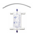 (CS/40) EA/1 URINARY LEG DRAINAGE BAG WITH ELASTIC STRAP, 18" EXTENSION TUBING, MEDIUM, 20OZ
