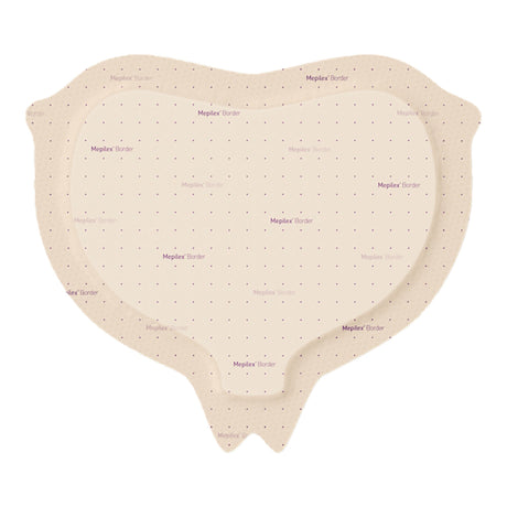 BX/10 MEPILEX BORDER SACRUM 22X25CM (9X10")