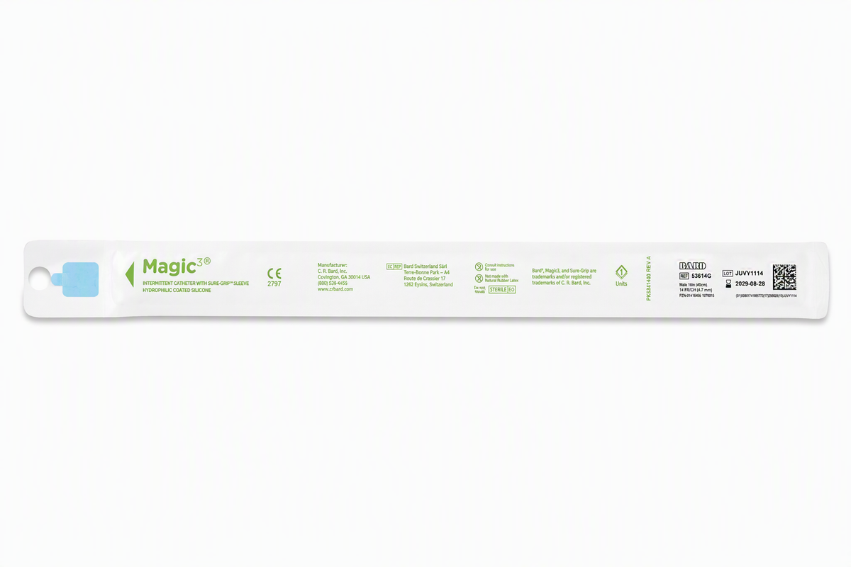 MAGIC³® Hydrophillic Silicone Intermittent Catheters - Female