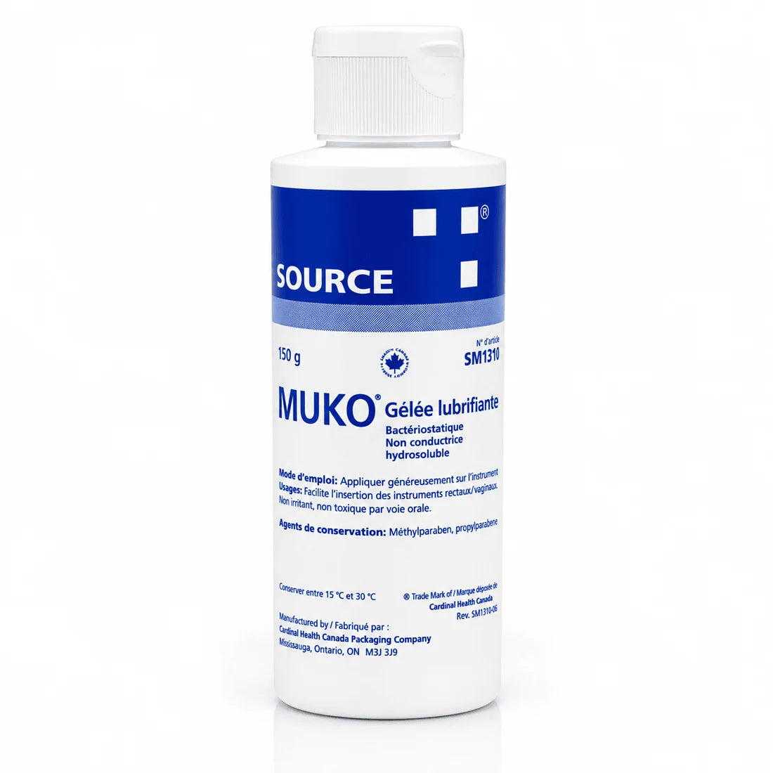 Muko® Lubricating Jelly, 150g Bottle - 1 Each