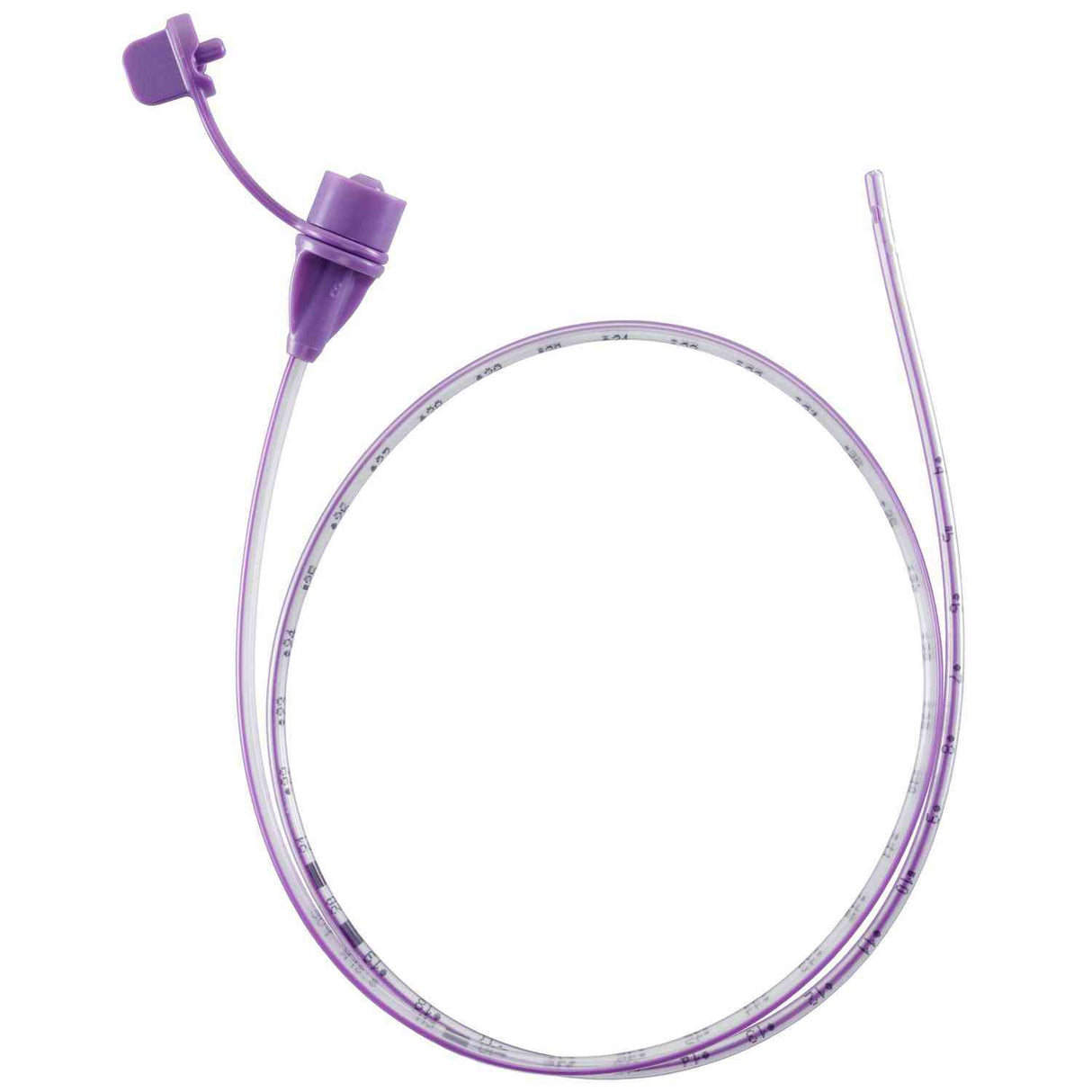 ENFit PU Feeding Tube Orange 10FR, 109cm - Case of 10