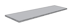 PLM 1124 CS/12 POLYMEM SILVER NON-ADHERENT DRESSING, 4" x 12.5" (10CM X 32CM).