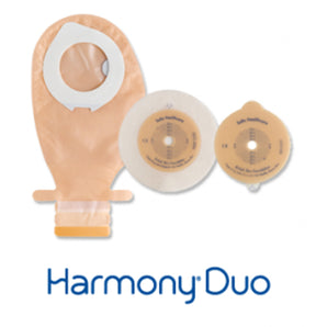 BX/30 HARMONY DUO STANDARD DRAINABLE TRANSPARENT POUCH, SIZE 13MM - 70MM