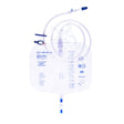 Belpro UDB-4464000 4000 mL drainage bag with double clamp drain valve